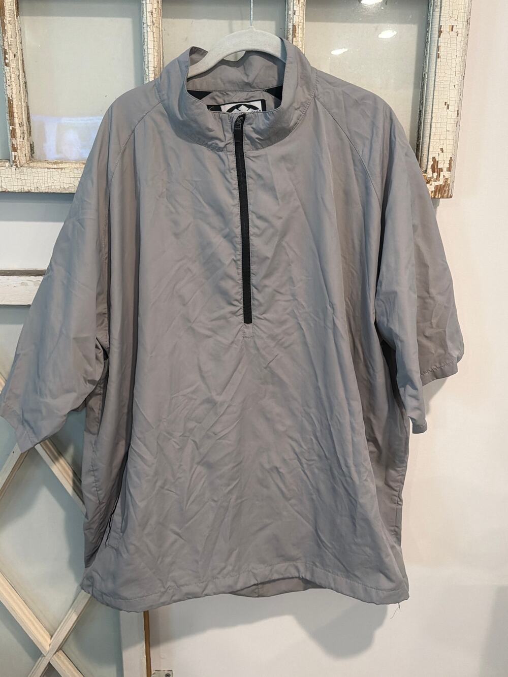 Sun Mountain men’s 2X gray Wind Wear windbreaker jacket